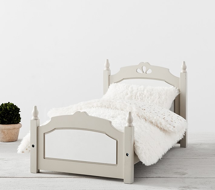 pottery barn kids doll bed