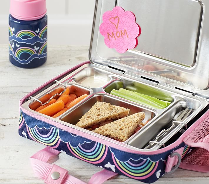 Mackenzie Pink Sparkle Glitter Lunch Boxes