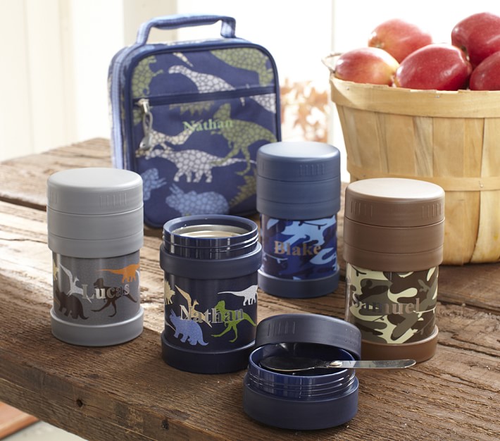 Boy's Hot-Cold Food Containers, Food Storage