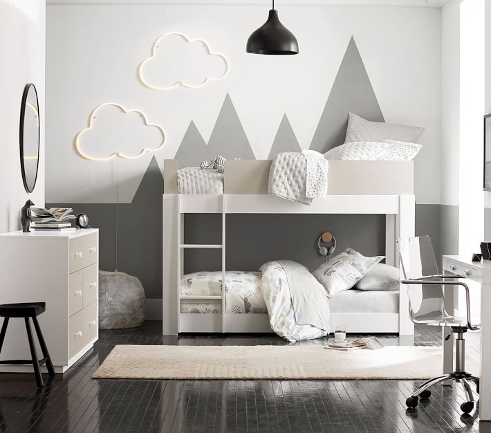 Neon LED Cloud Modern Nursery Art Pottery Barn Kids