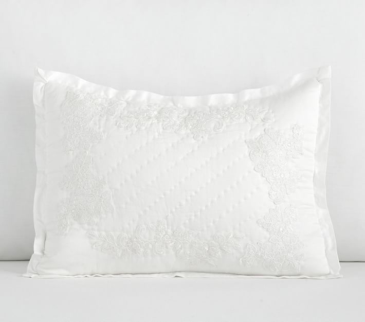 Monique Lhuillier Ivory Lace Baby Bedding Crib Bedding Pottery Barn