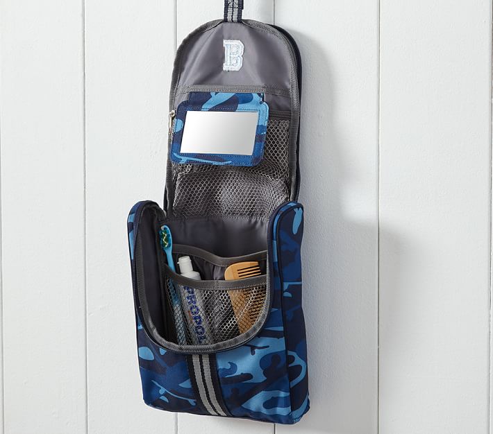 Gray Hockey Kids Toiletry Bag Pottery Barn Kids