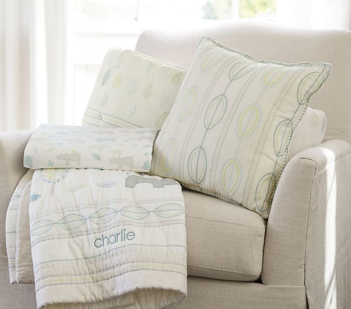 Charlie Hippo Baby Bedding Crib Bedding Pottery Barn Kids