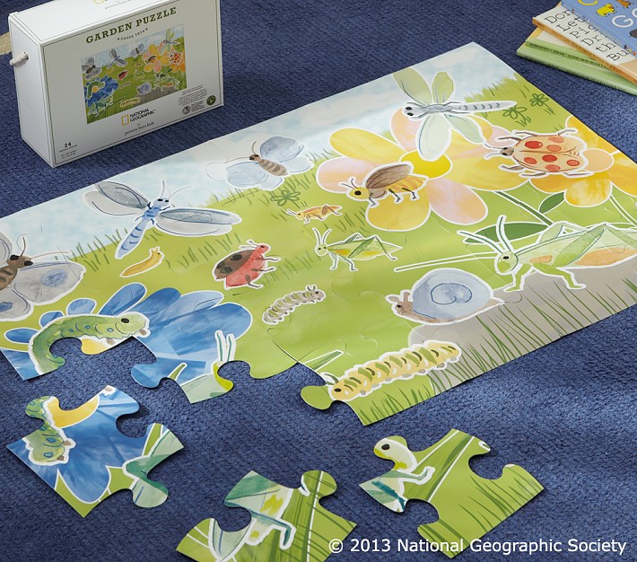 National Geographic Garden Puzzle Pottery Barn Kids