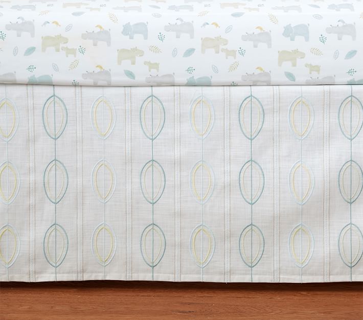 Charlie Hippo Baby Bedding Crib Bedding Pottery Barn Kids