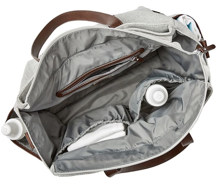 Gray Ikat Classic Diaper Bag Pottery Barn Kids