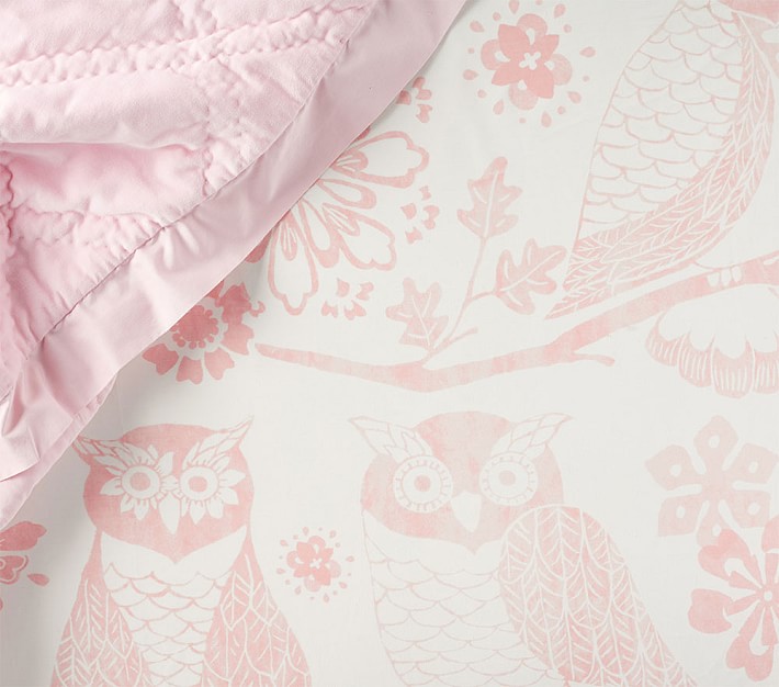 McKenna Owl Crib Sheets Pottery Barn Kids
