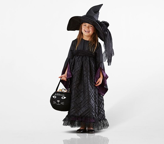 Kids Black Witch Halloween Costume | Pottery Barn Kids