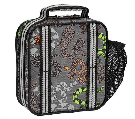 Gray Snakes Kids Lunch Box 