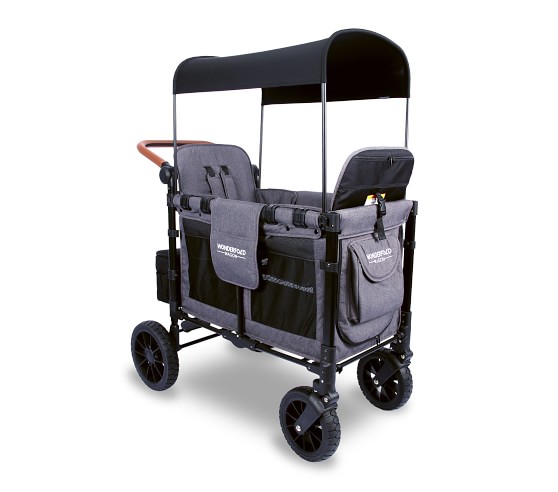 Wonderfold W2 Luxe Multifunctional Double Stroller Wagon | Pottery Barn ...