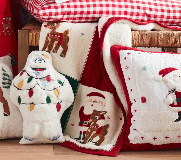 Rudolph® Heirloom Throw Pottery Barn Kids