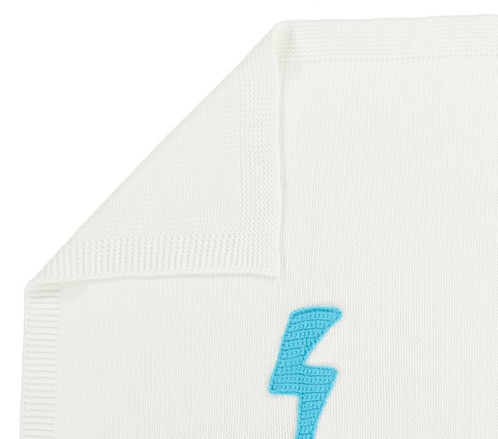 Lightning Bolt Modern Baby Blanket Pottery Barn Kids