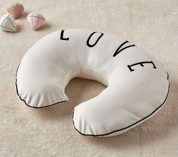 The Emily & Meritt "Love" Boppy Pillow Pottery Barn Kids