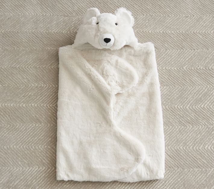 Hooded Animal Kids Blankets Pottery Barn Kids