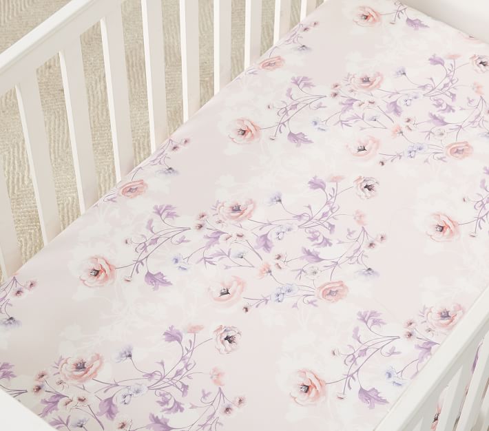 Monique Lhuillier Floral Baby Bedding Set Pottery Barn Kids