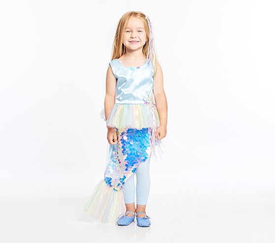 Kids Sparkle Mermaid Halloween Costume | Pottery Barn Kids