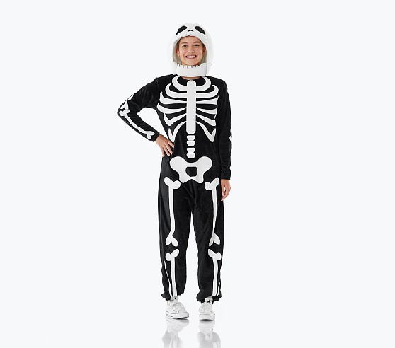 Adult Glow-in-the-Dark Skeleton Costume | Pottery Barn Kids