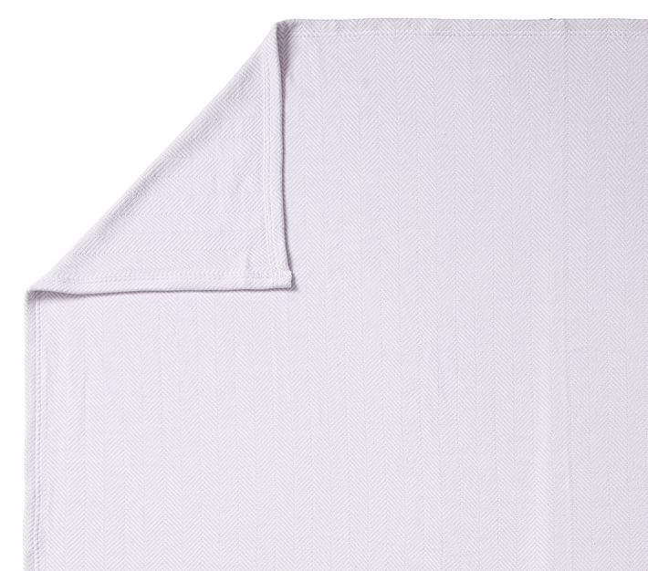 Organic Herringbone Bed Blanket Pottery Barn Kids