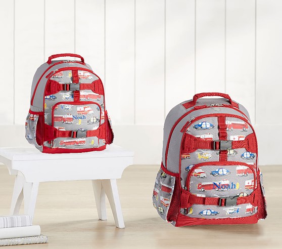 Gray Rescue Heroes Glow-in-the-Dark Kids Backpacks | Pottery Barn Kids