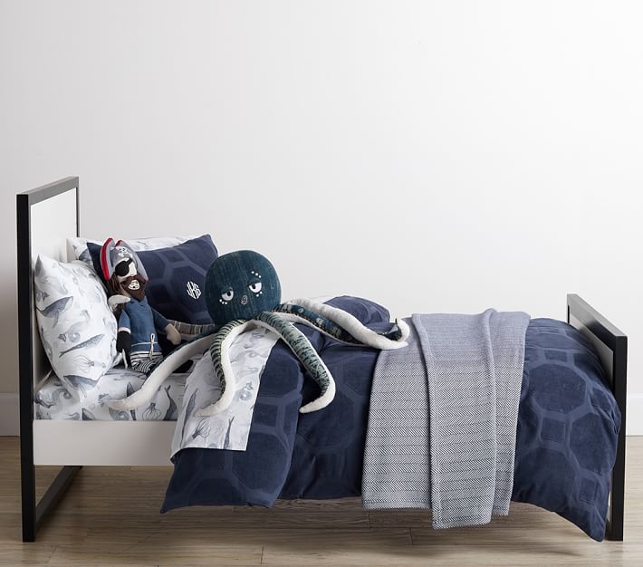 Organic Herringbone Bed Blanket Pottery Barn Kids