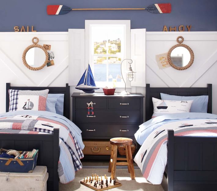 Nautical Rope Kids Mirror Pottery Barn Kids