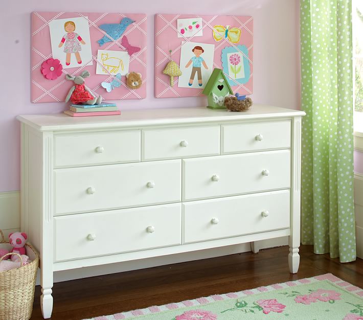 Taie D'oreiller Pottery Barn Kids - Standard - Rose/vert, Broderie Fleurs Et Ruban - NEUF Sans étiquette