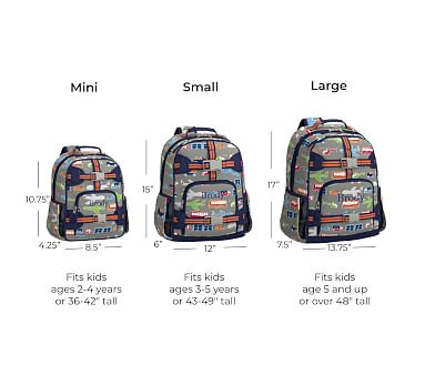 Mackenzie Brody Transportation Kids Backpacks | Pottery Barn Kids