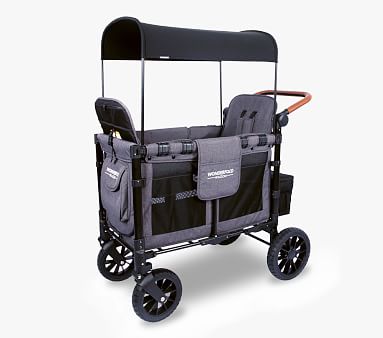 Wonderfold W2 Luxe Multifunctional Double Stroller Wagon | Pottery Barn ...