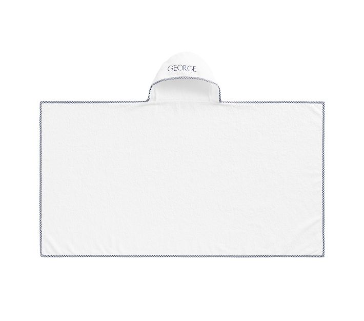 Gingham Kid Hooded Towel Pottery Barn Kids