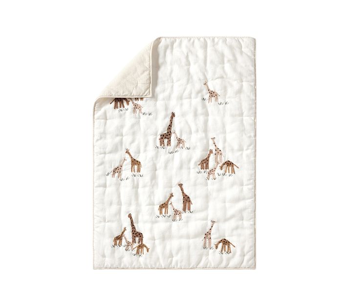 Goldie Giraffe Baby Bedding | Pottery Barn Kids