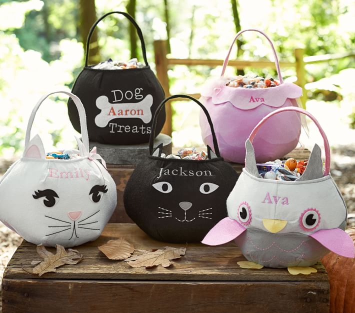 Black Cat Treat Bag Pottery Barn Kids