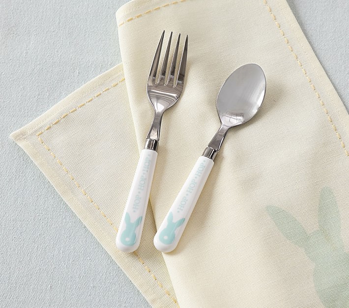 Aqua Easter Utensils Pottery Barn Kids