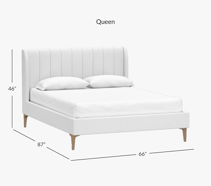 Avalon Kids Upholstered Bed Pottery Barn Kids