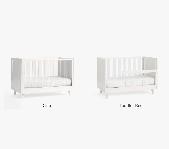 Sloan Acrylic Convertible Baby Crib Pottery Barn Kids