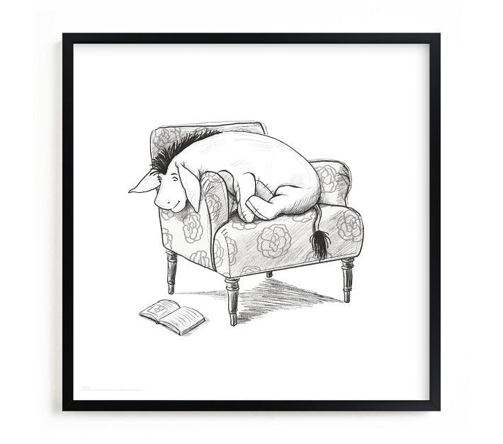 Minted® Disney Winnie the Pooh Wall Art by Stefanie Lane Pottery Barn