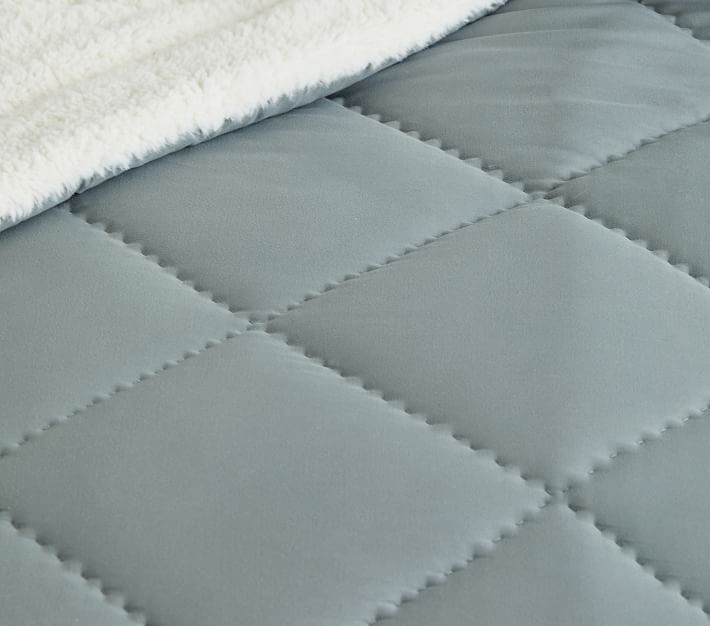 Super Soft Sherpa Comforter & Shams Pottery Barn Kids