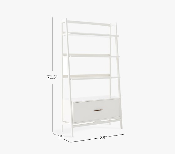 Modern Bookshelf - Wide Tower | Pottery Barn Kids