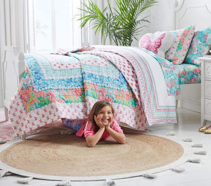 Chenille Jute Round Rug Pottery Barn Kids