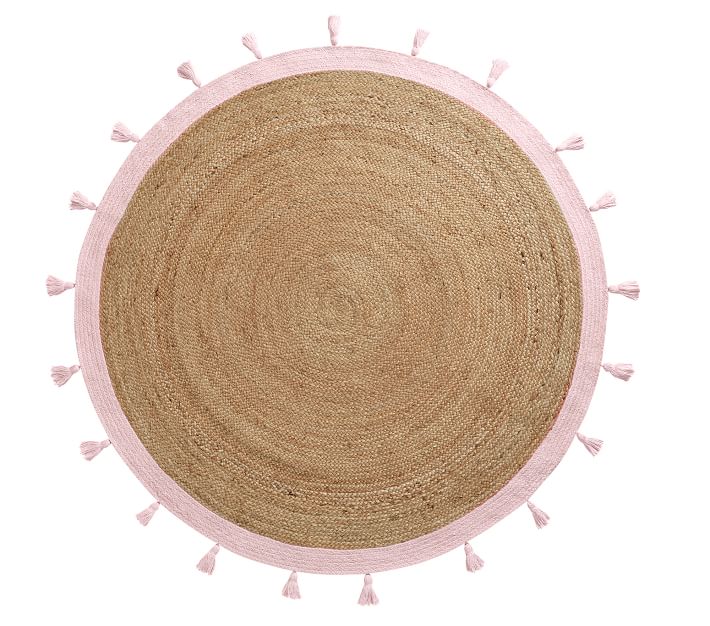 Chenille Jute Round Rug Pottery Barn Kids