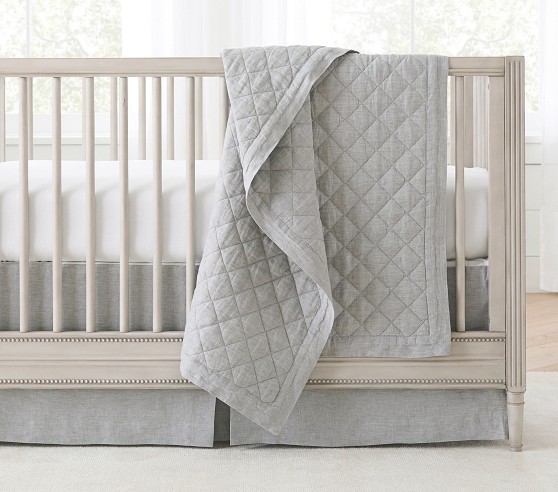 Belgian Flax Linen Baby Quilt