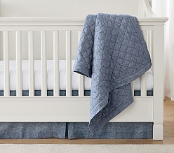 European Linen Baby Quilt