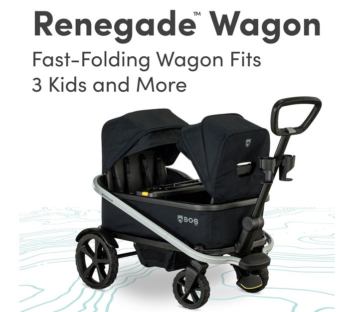 BOB Gear Renegade Canopy Stroller Wagon Pottery Barn Kids