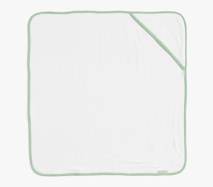 Gingham Baby Hooded Towels Pottery Barn Kids