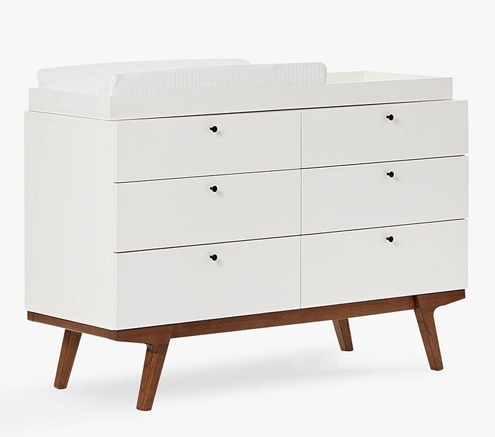 west elm x pbk Modern 6-Drawer Changing Table