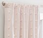 Tufted Dot Blackout Curtain | Pottery Barn Kids