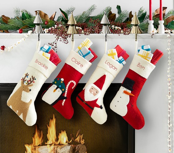 Modern Christmas Stockings | Pottery Barn Kids