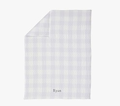 Buffalo Check Organic Muslin Baby Blanket