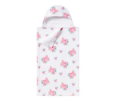 LoveShackFancy Velour Kid Hooded Towel | Pottery Barn Kids