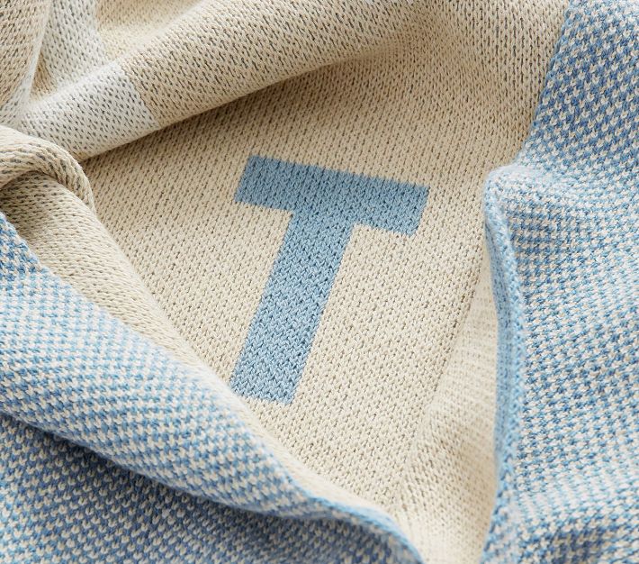 ABC Personalized Baby Blanket Pottery Barn Kids