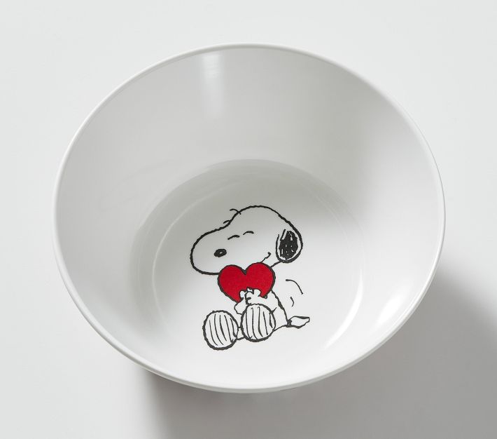 Peanuts® Valentine's Day Bowls Pottery Barn Kids
